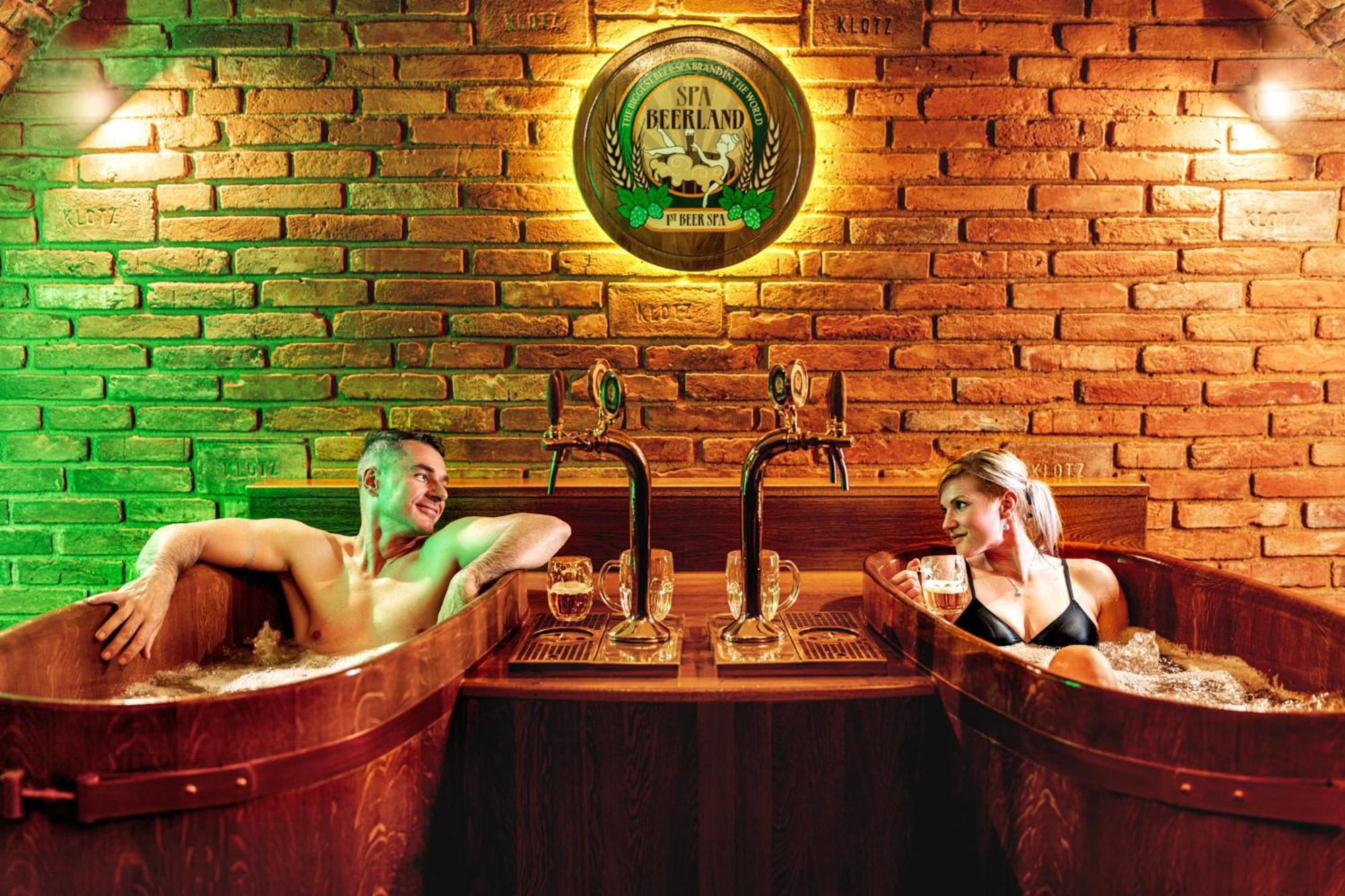 Spa Beerland - At The Golden Lamb Plzeň Eksteriør billede